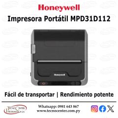 Impresora portátil de 3” Honeywell MPD31D112